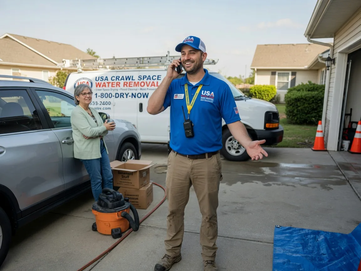 Crawl Space Water Removal Vienna, OH FAQs